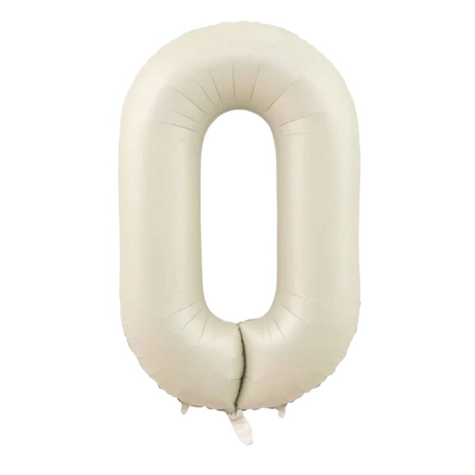FOLYO RAKAM BALON 34 İNÇ KREM 0